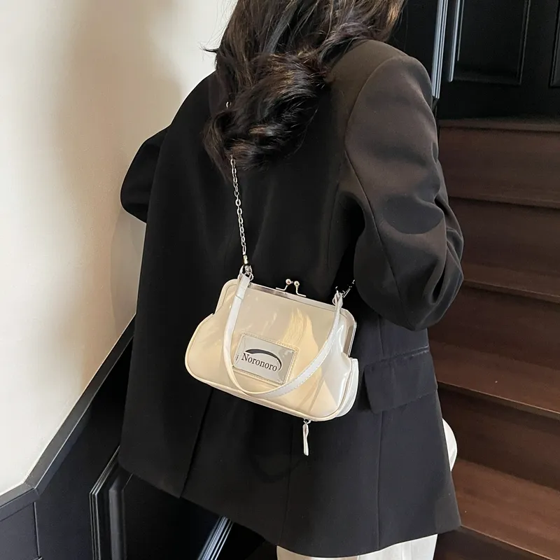 XIANGSU PU Shoulder Bag Regular Women's Pink/Blue/White/Silver/Black-12