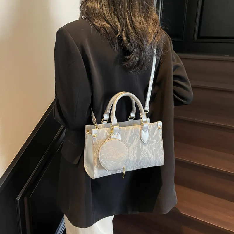 XIANGSU PU Shoulder Bag, Handbag Women's Multicolor-9