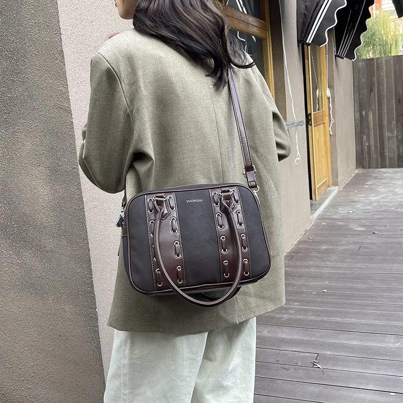 XIANGSU PU One Shoulder Handbag Women's Multicolor-9