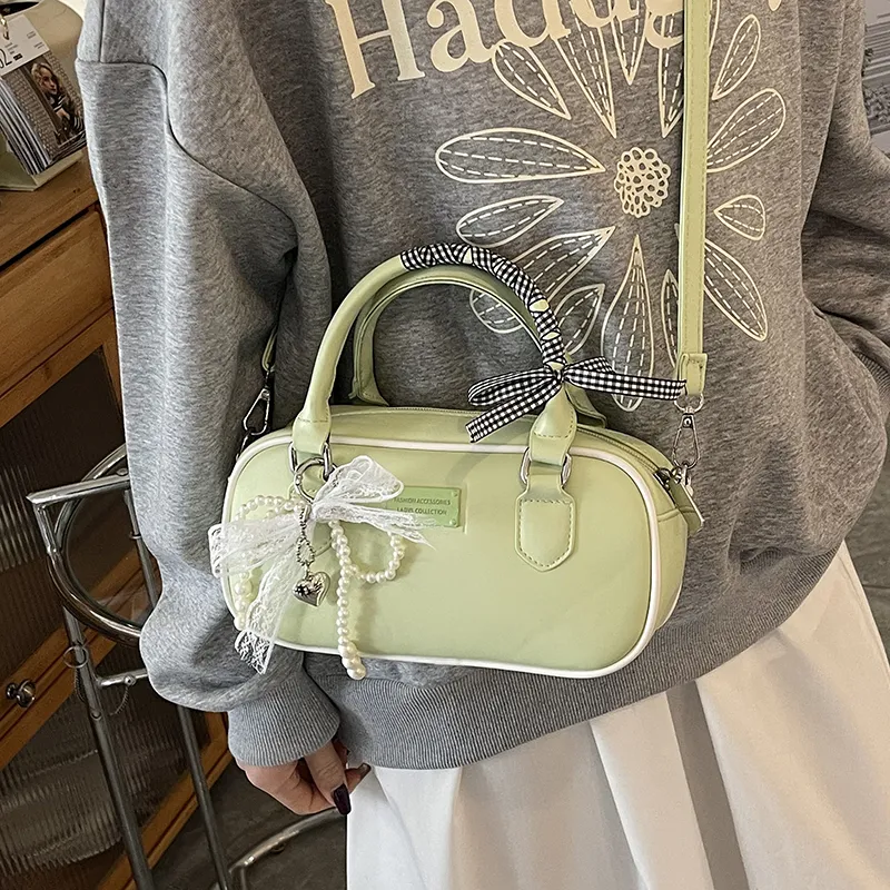 XIANGSU PU Handbag, Shoulder Bag, Crossbody Bag Women's Purple/Pink/Green/White/Black-10