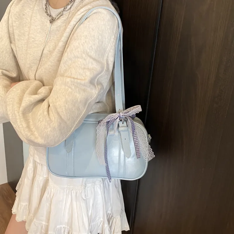 XIANGSU PU Bowling Bag Shoulder Bag Women's Multicolor-23