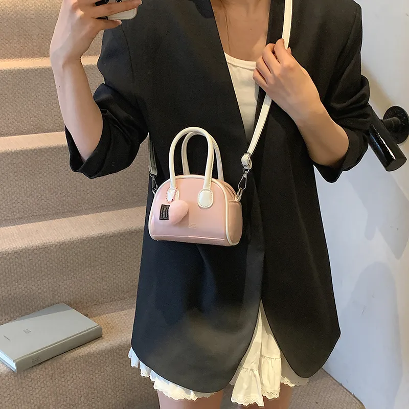XIANGSU PU Crossbody One Shoulder Handbag Women's Yellow/Black/Pink/Red/White-13