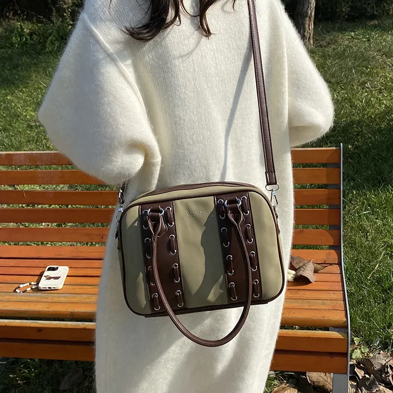 XIANGSU PU One Shoulder Handbag Women's Multicolor-3