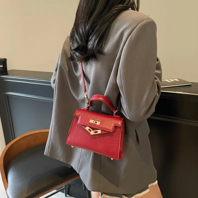 XIANGSU Pu One Shoulder Handbags Regular Women's Multicolor-17