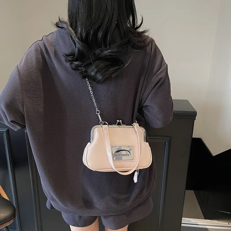 XIANGSU PU Shoulder Bag Regular Women's Pink/Blue/White/Silver/Black-4
