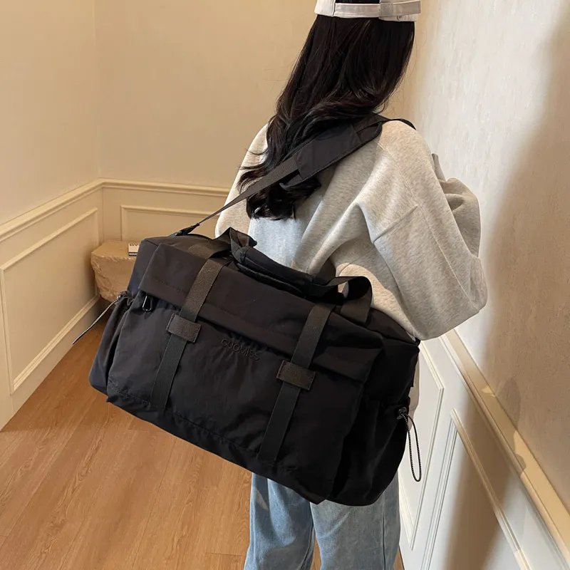 XIANGSU Canvas Bag Travel Bag Unisex Multicolor-14
