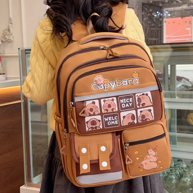 XIANGSU Nylon Backpack Regular Unisex Style One / Style Two / Style Three / Style Four-9