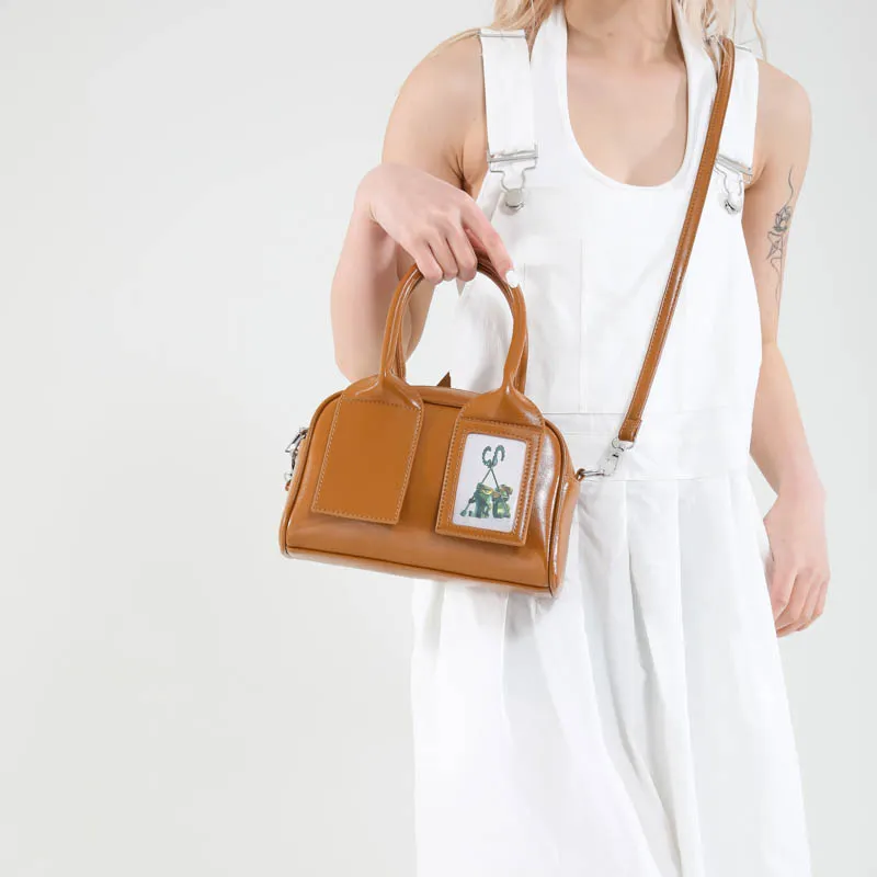 XIANGSU PU Shoulder Bag, Crossbody Bag, Handbag Women's Silver/Pink/Ecru/Burgundy/Brown/Black-29