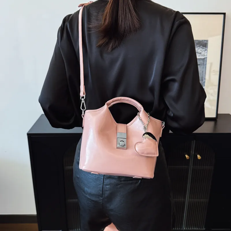 XIANGSU Pu Handbag, Shoulder Bag, Crossbody Bag Women's Black/White/Blue/Pink-15