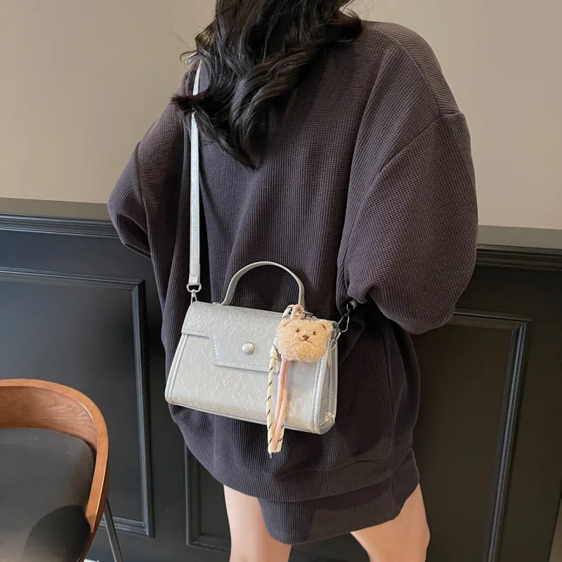XIANGSU PU Handbag Women's White/Silver/Black/Yellow/Pink-11