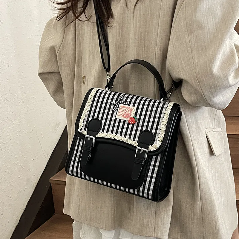 XIANGSU PU Backpack Women's Multicolor-23