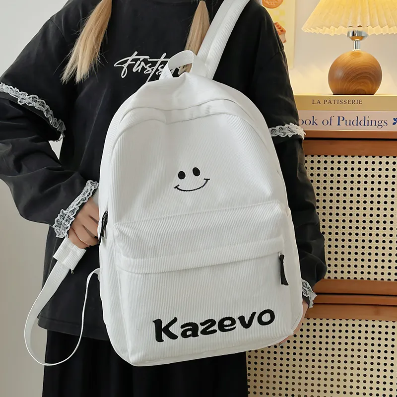 XIANGSU Nylon Backpack Regular Unisex Multicolor-25