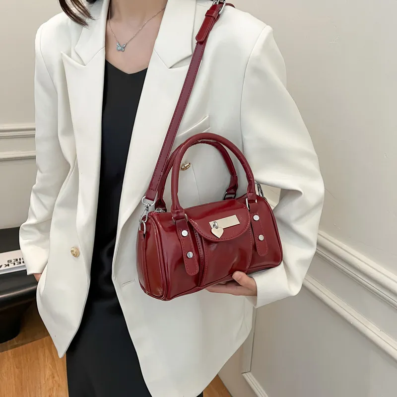 XIANGSU PU Boston Bag, Shoulder Bag, Crossbody Bag, Handbag Regular Women's Multicolor-17