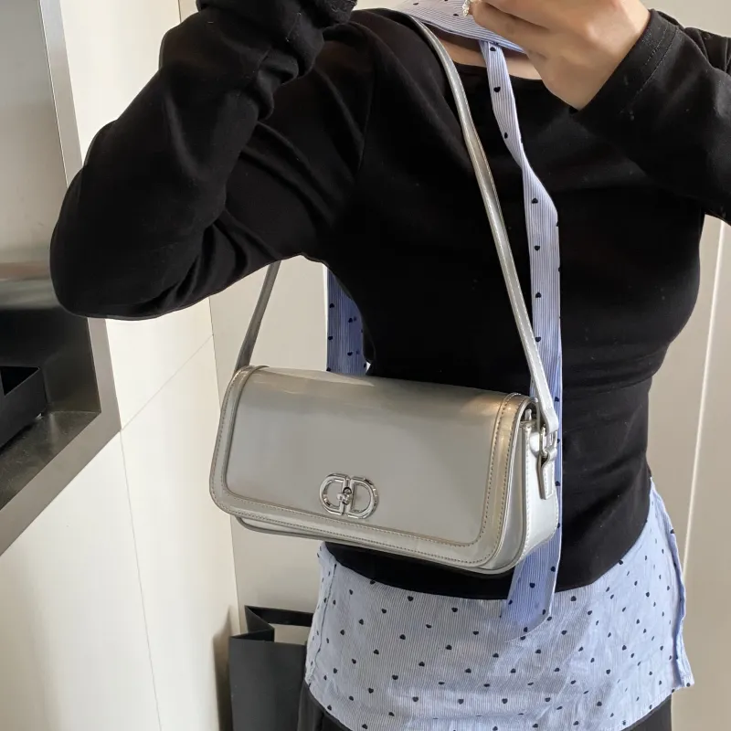 XIANGSU PU Shoulder Bag Regular Women's White/Silver/Black/Pink/Green/Red-10