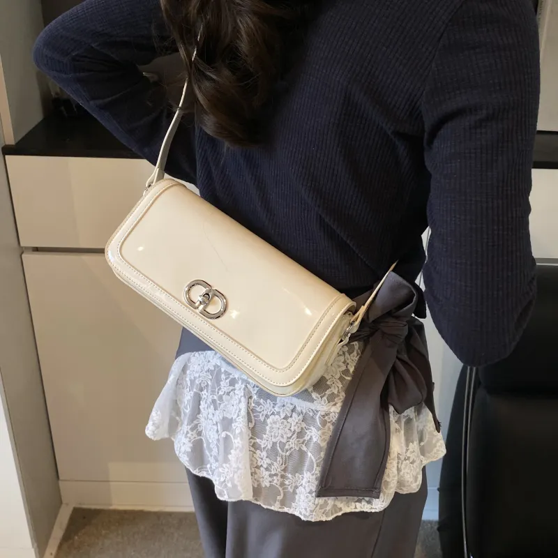 XIANGSU PU Shoulder Bag Regular Women's White/Silver/Black/Pink/Green/Red-5