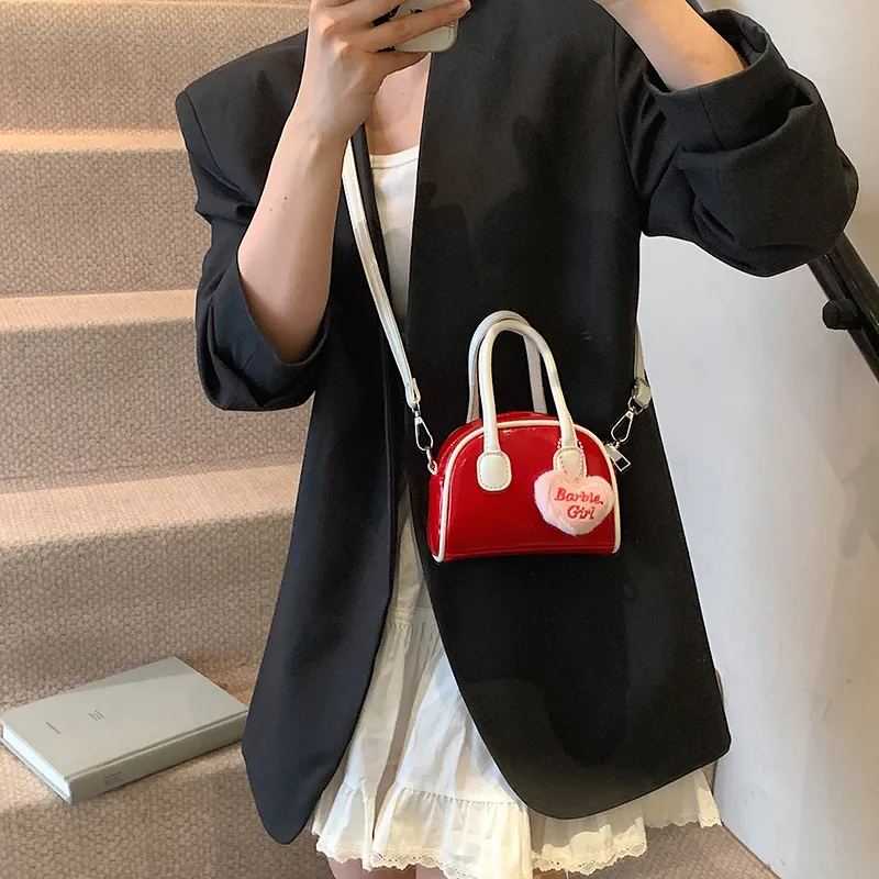 XIANGSU PU Crossbody One Shoulder Handbag Women's Yellow/Black/Pink/Red/White-19