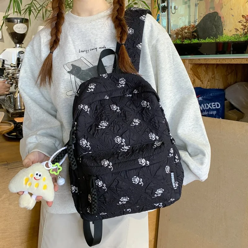 XIANGSU Nylon Backpack Women's Multicolor-27
