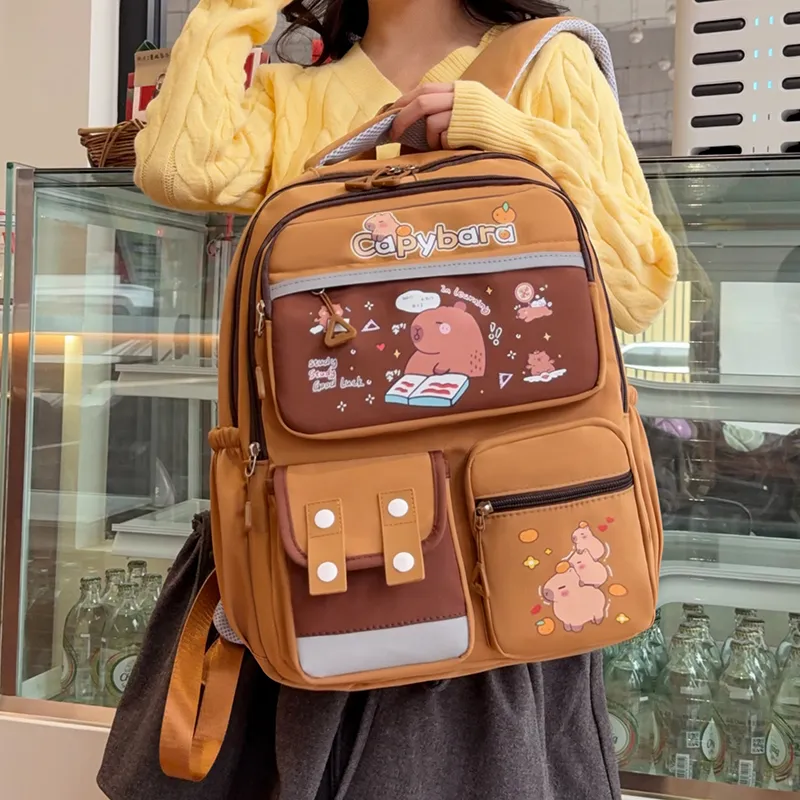 XIANGSU Nylon Backpack Regular Unisex Style One / Style Two / Style Three / Style Four-2