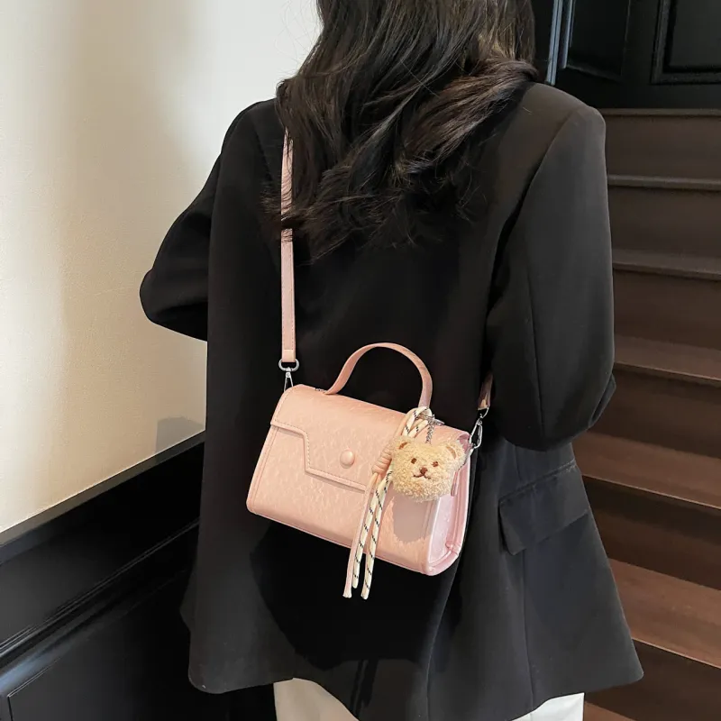 XIANGSU PU Handbag Women's White/Silver/Black/Yellow/Pink-27