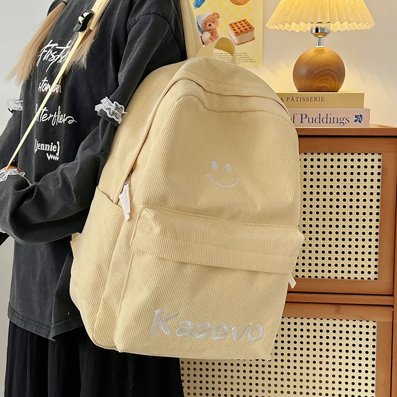 XIANGSU Nylon Backpack Regular Unisex Multicolor-9