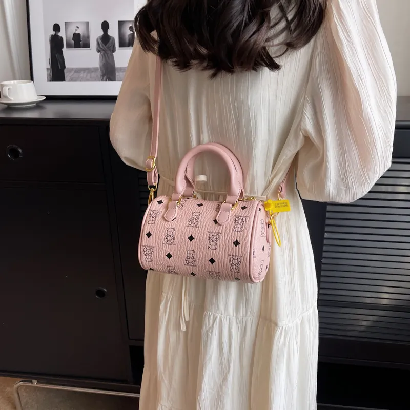 XIANGSU PU Crossbody Boston Bag Shoulder Bag Handbag Women's Multicolor-1