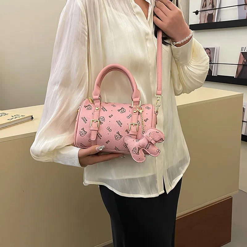 XIANGSU PU Boston Bag, One Shoulder Handbag Regular Women's Multicolor-20
