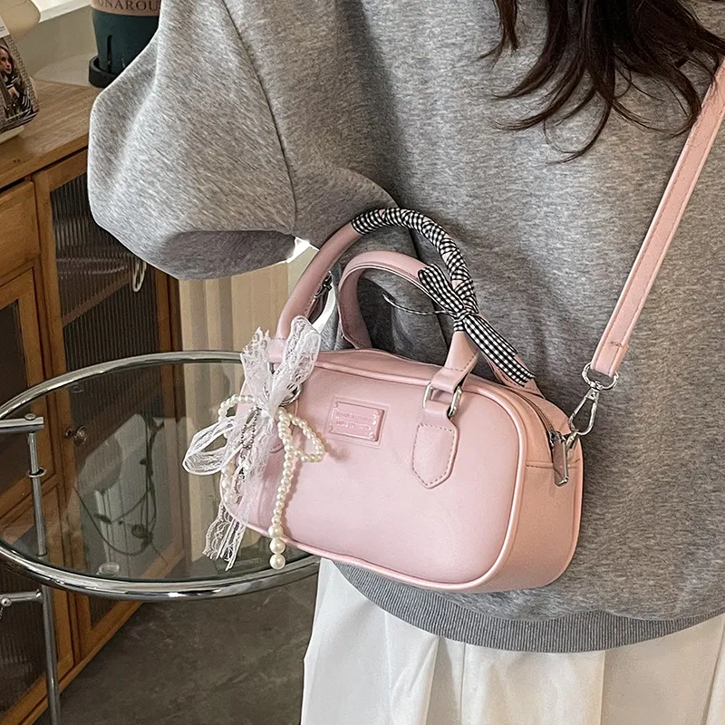 XIANGSU PU Handbag, Shoulder Bag, Crossbody Bag Women's Purple/Pink/Green/White/Black-6