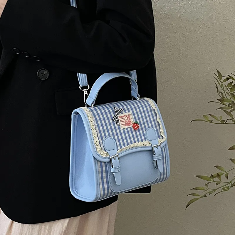 XIANGSU PU Backpack Women's Multicolor-3
