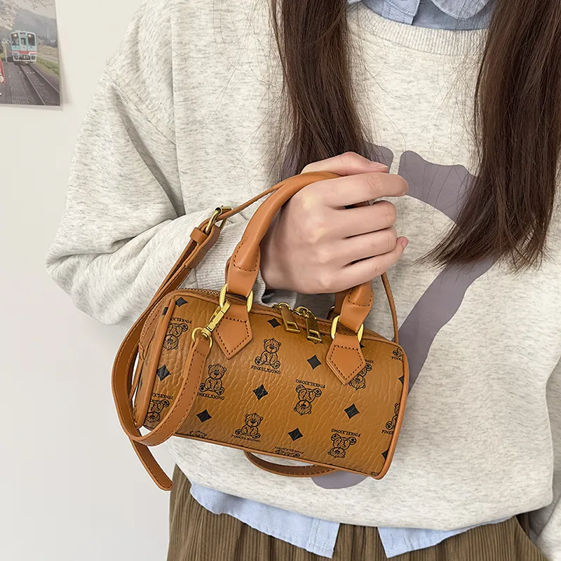 XIANGSU PU Boston Bag, Shoulder Bag, Crossbody Bag, Handbag Regular Women's Multicolor-9