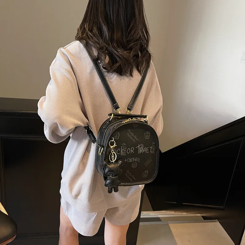 XIANGSU PU Backpack Women's Multicolor-21