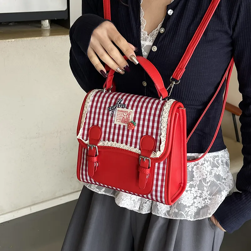 XIANGSU PU Backpack Women's Multicolor-14
