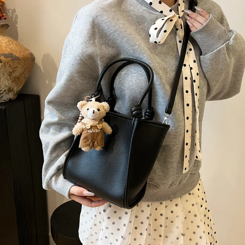 XIANGSU Pu One Shoulder Handbags Regular Women's Multicolor-8