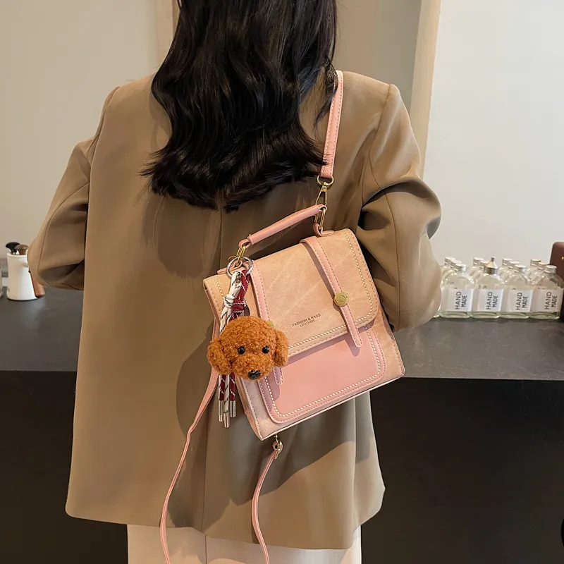 XIANGSU PU Backpack Women's Multicolor-17