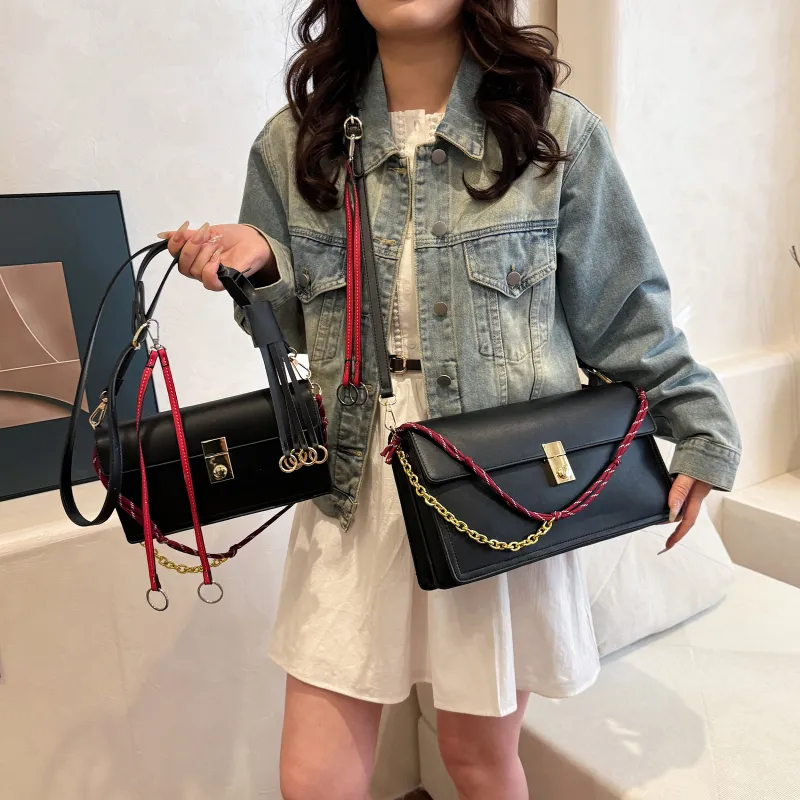 XIANGSU Pu Shoulder Bag Small Size Large Size Women's Multicolor-17