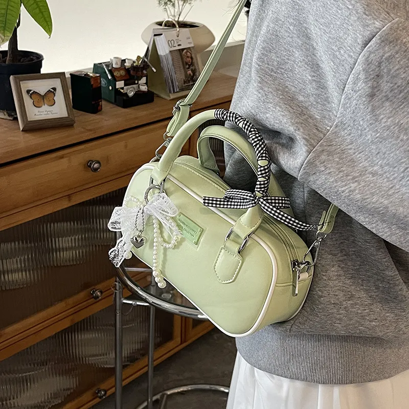 XIANGSU PU Handbag, Shoulder Bag, Crossbody Bag Women's Purple/Pink/Green/White/Black-11