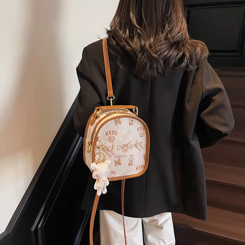 XIANGSU PU Backpack Women's Multicolor-9