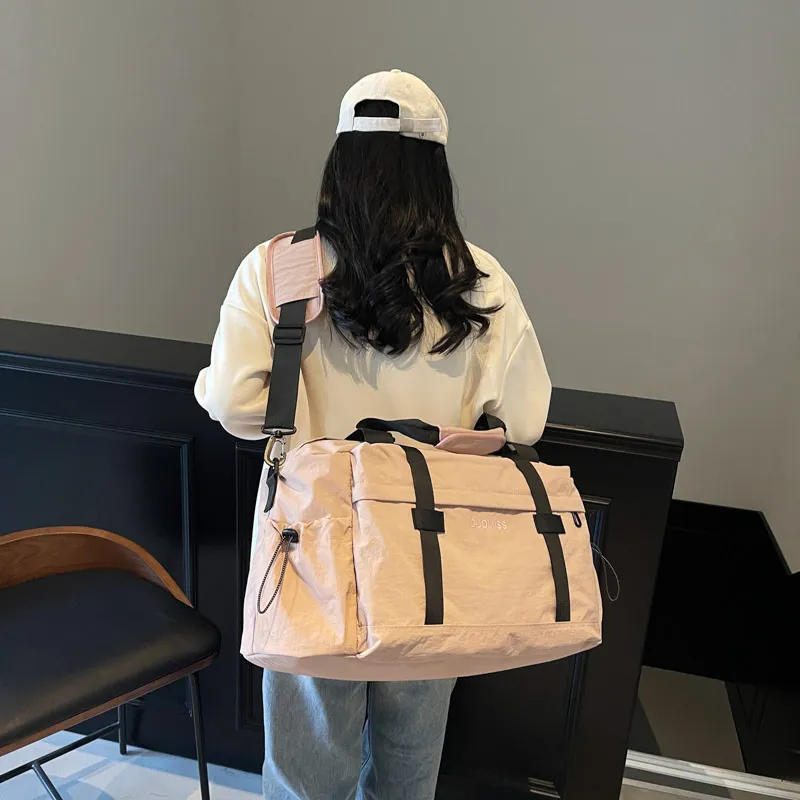 XIANGSU Canvas Bag Travel Bag Unisex Multicolor-8