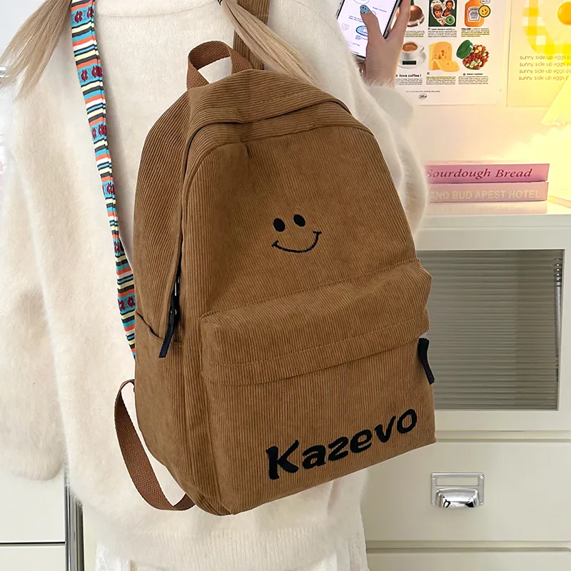 XIANGSU Nylon Backpack Regular Unisex Multicolor-13