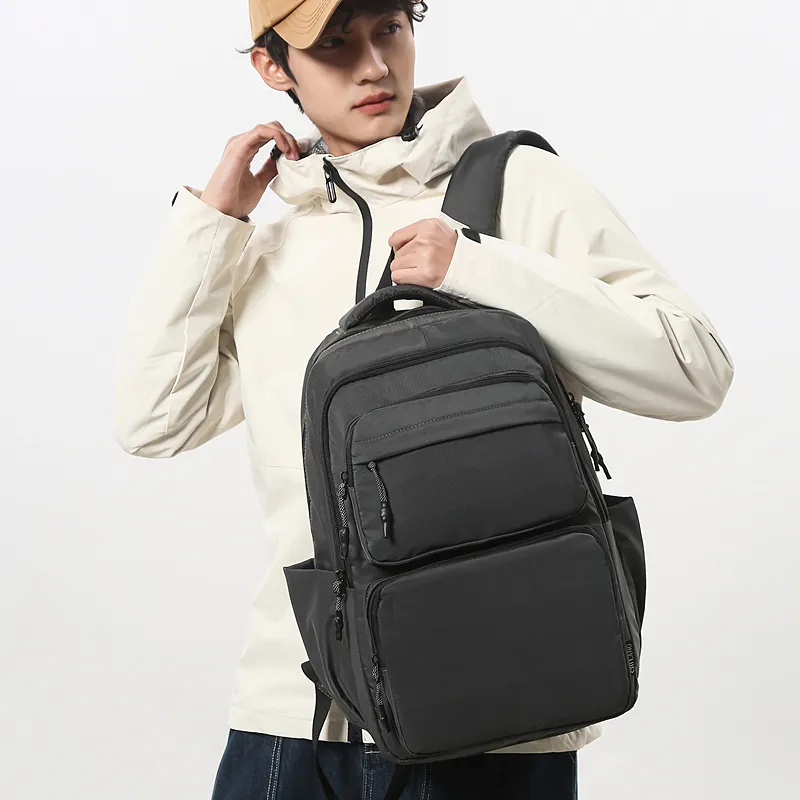 XIANGSU Nylon Backpack Men's Multicolor-16