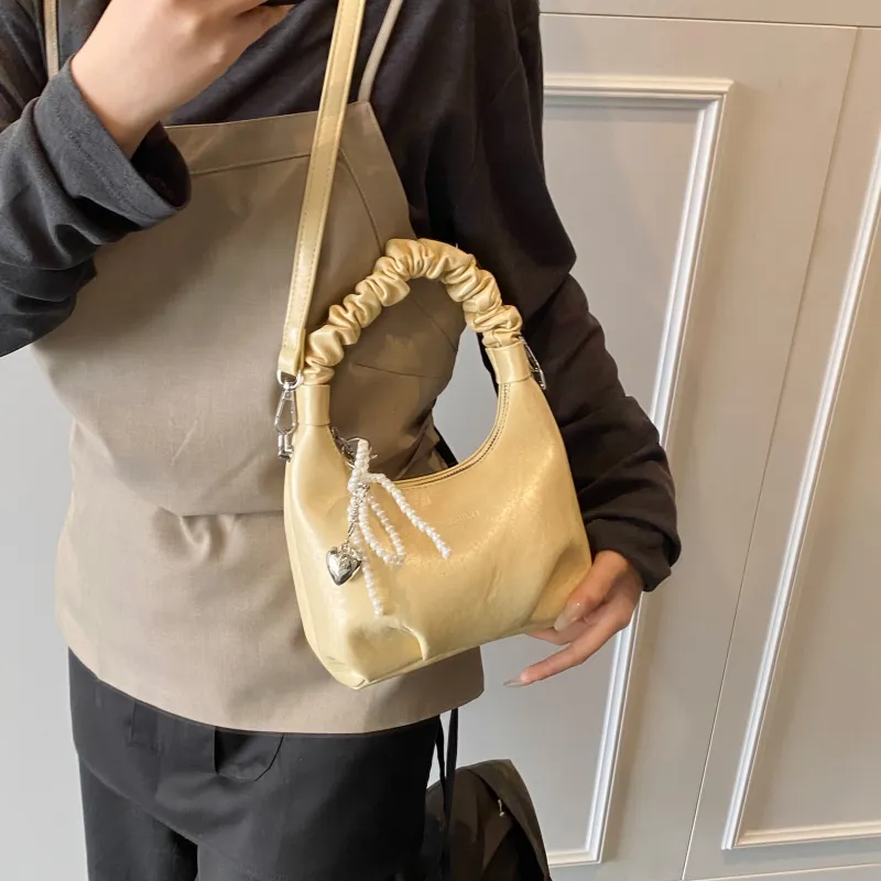 XIANGSU PU Handbag Women's White/Yellow/Blue/Pink-8