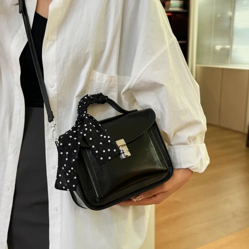 XIANGSU PU One Shoulder Handbags Women's White/Pink/Black/Silver-13