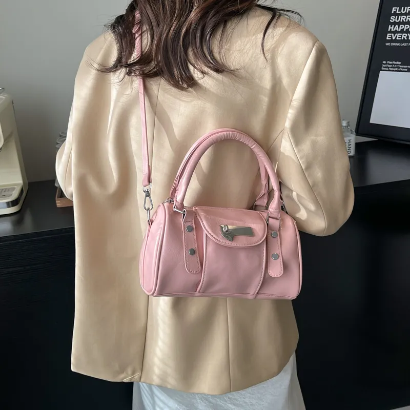 XIANGSU PU Boston Bag, Shoulder Bag, Crossbody Bag, Handbag Regular Women's Multicolor-2