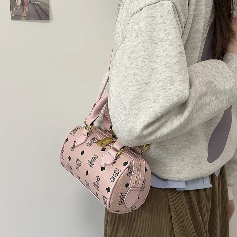 XIANGSU PU Boston Bag, Shoulder Bag, Crossbody Bag, Handbag Regular Women's Multicolor-17