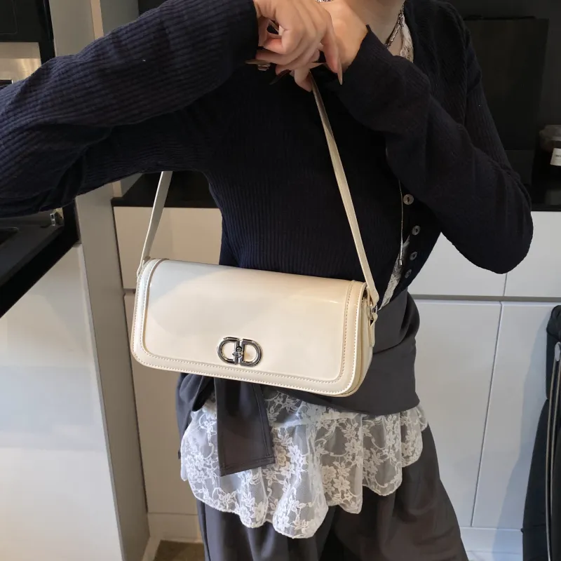XIANGSU PU Shoulder Bag Regular Women's White/Silver/Black/Pink/Green/Red-1