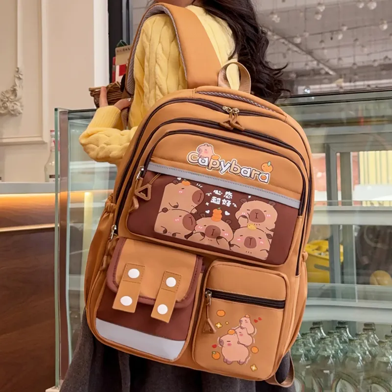 XIANGSU Nylon Backpack Regular Unisex Style One / Style Two / Style Three / Style Four-15
