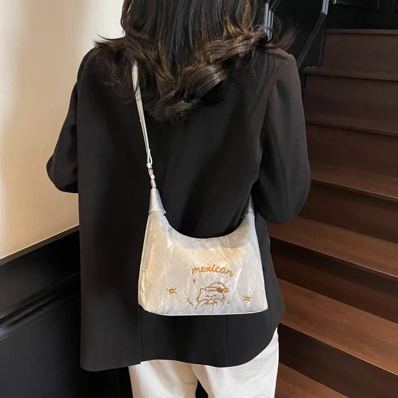 XIANGSU PU One Shoulder Handbag Regular Women's Multicolor-8