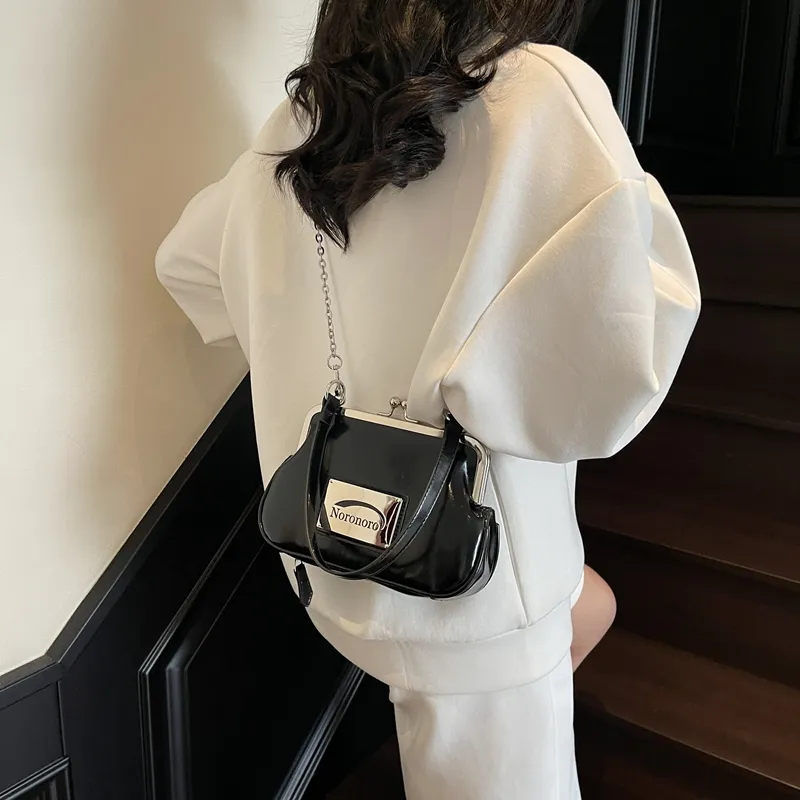 XIANGSU PU Shoulder Bag Regular Women's Pink/Blue/White/Silver/Black-21