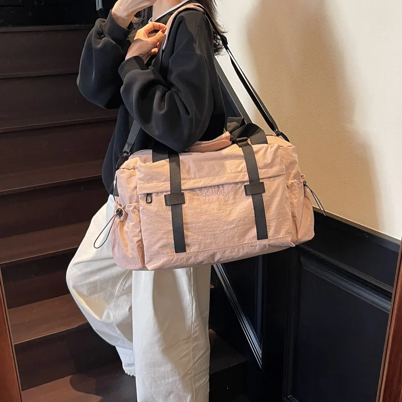 XIANGSU Canvas Bag Travel Bag Unisex Multicolor-9