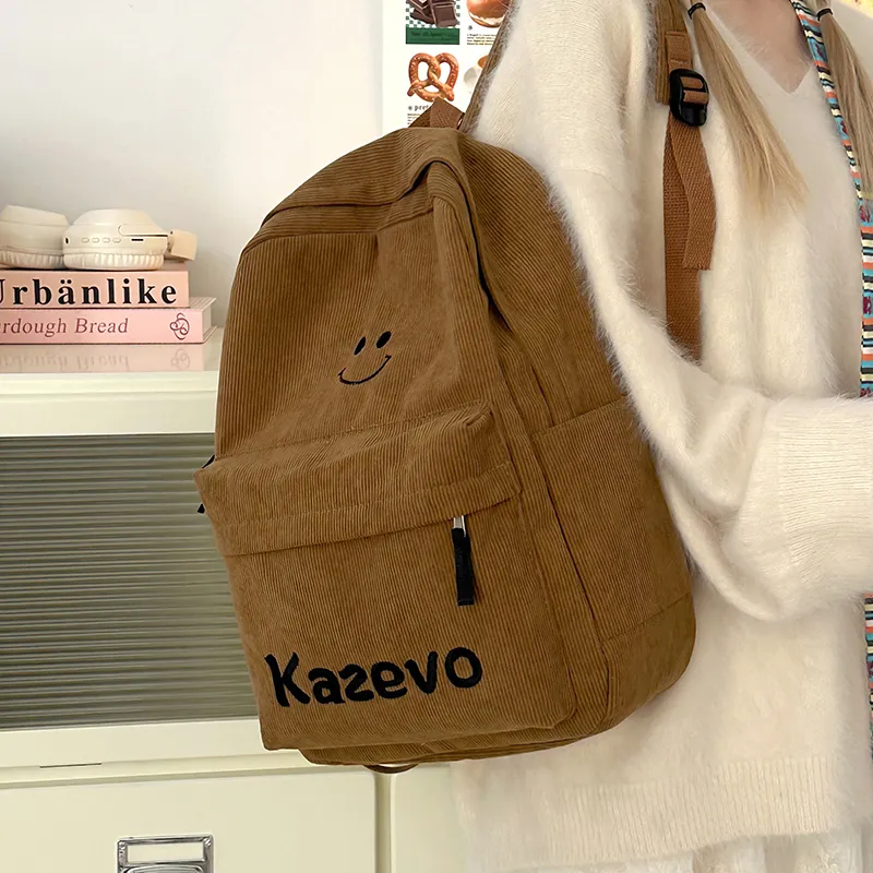 XIANGSU Nylon Backpack Regular Unisex Multicolor-15