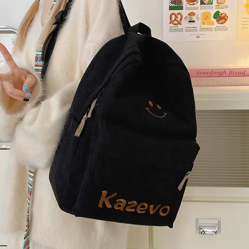 XIANGSU Nylon Backpack Regular Unisex Multicolor-32